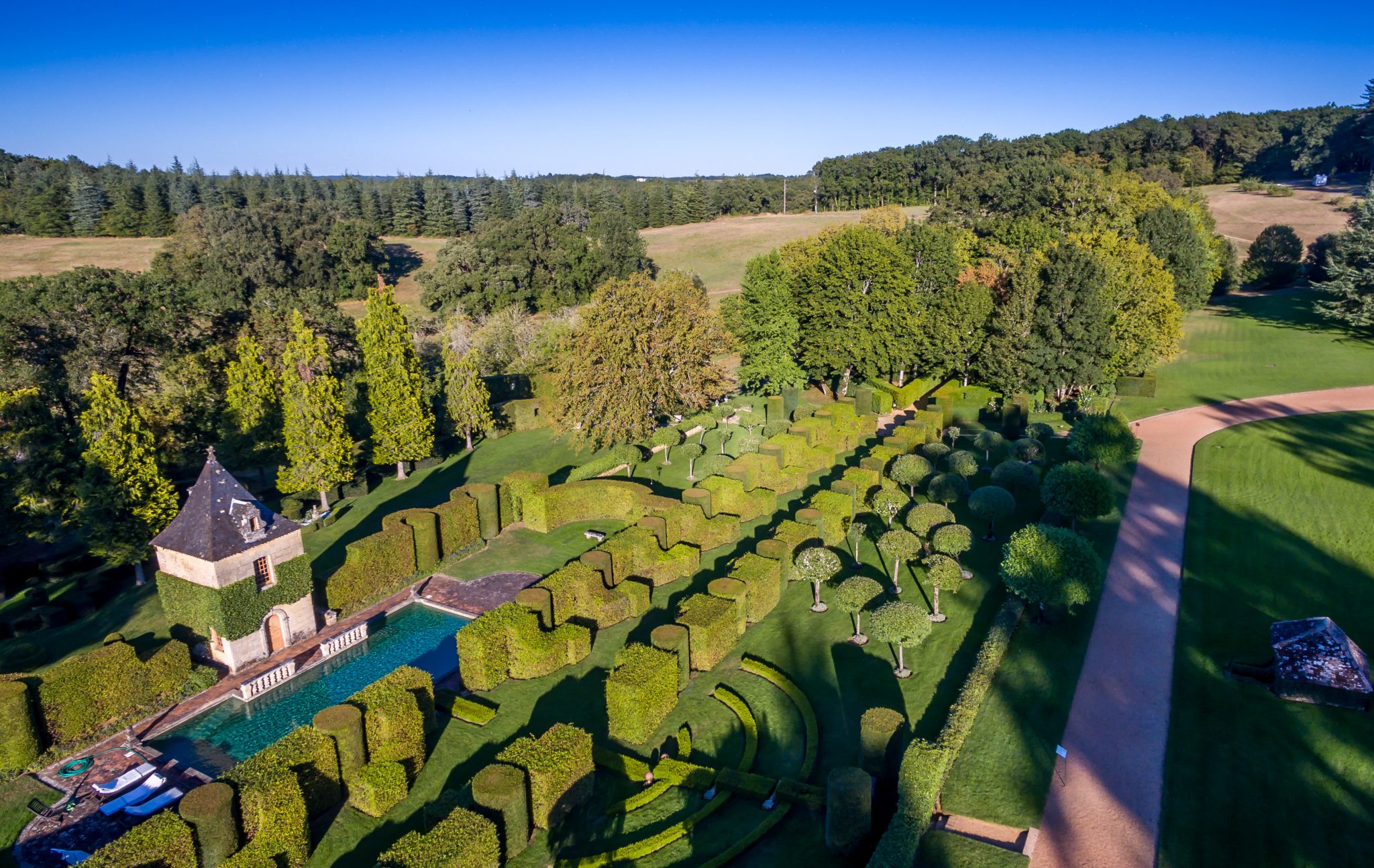 French,Garden,In,Eyrignac.